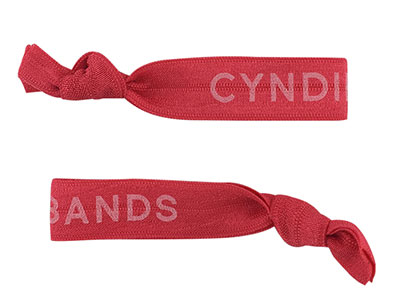 printed hair ties
